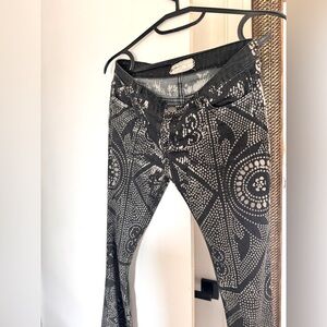 BLACK FP DISCHARGE BALI FLARES